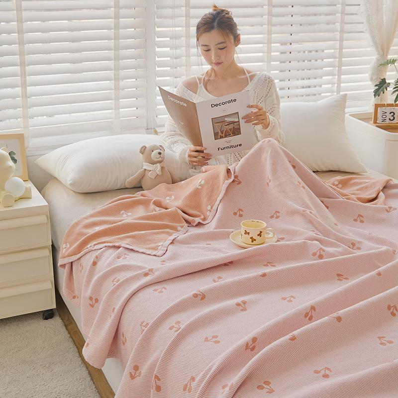 200x230cm Class A Cotton Gauze Blanket Summer Towel Quilt Air Conditioning Blanket