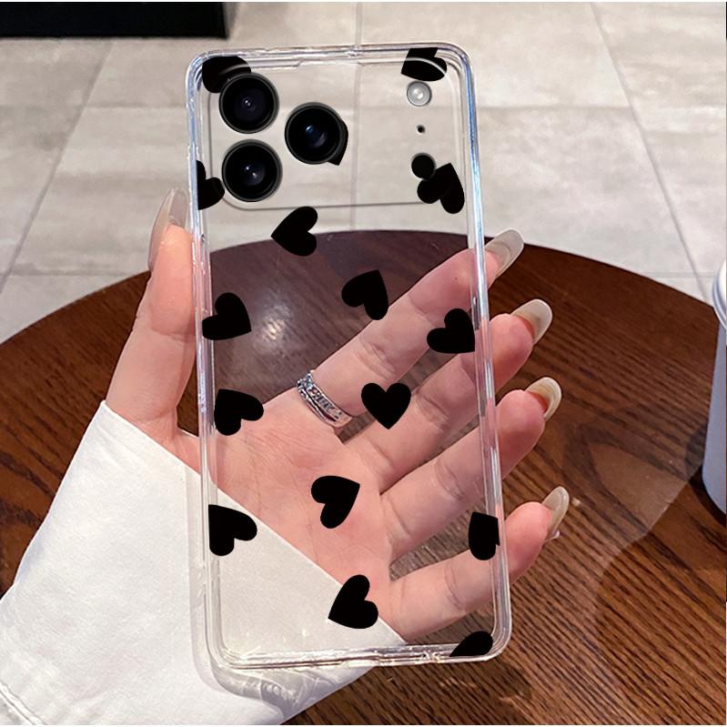 For iPhone 17 Pro Max Case iphone17 Clear Luxury Cute Love Rabbit Cover Soft Silicone Phone Case For iPhone 17Pro Max Air Fundas