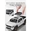 1/22 TOYOTA Tacoma Alloy Pickup Car Model Diecast Metal Off-Road Vehicles Car Model Simulation Sound and Light Children Toy Gift
