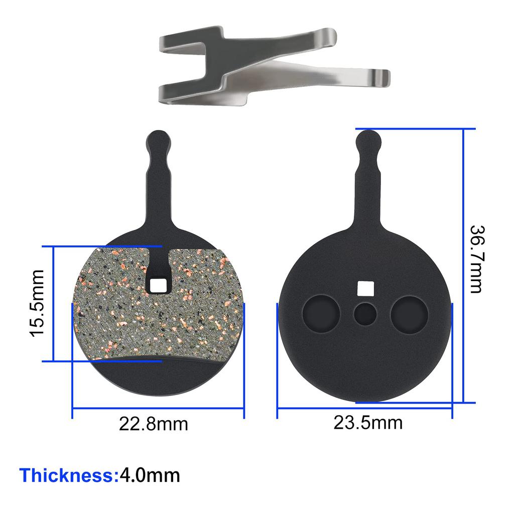 Road Passion 2 Pair Disc Brake Pads Promax DSK-310 710