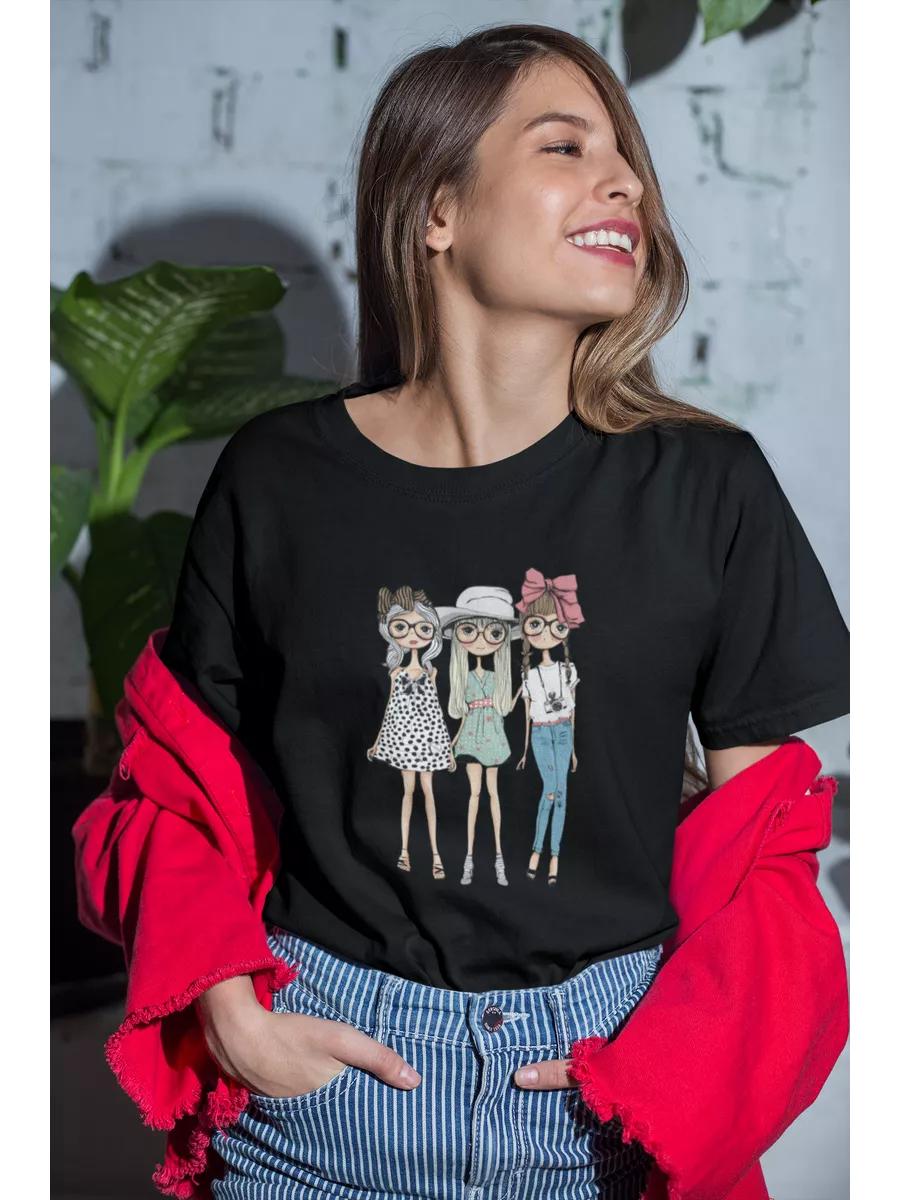 Oversize funny print T-shirt L