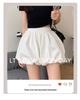 High Waist A-Line Wide Leg Bloomers with 3D Flower Design for Women - Autumn 2024