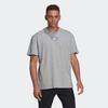 Adidas Drop Shoulder Sleeve T Shirt Men's Gray HE4365