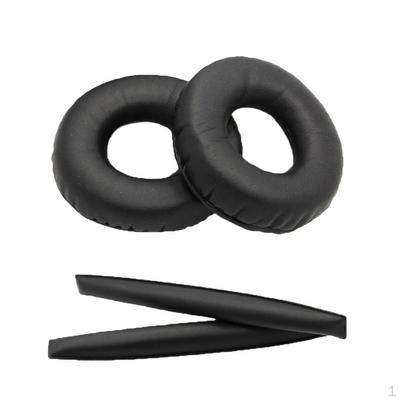 Replacement Ear Pads Cushions + Headband Pad -II SP 25SPII Headphones