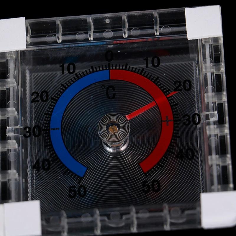 1pc Temperature Thermometer Window Indoor Outdoor Wall Garden Home Graduated Disc Measurement