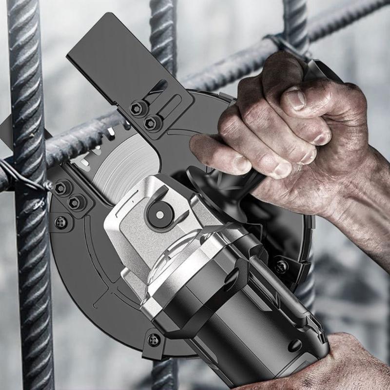 Adjustment Angled Grinder Safety Shroud Guard Protector Attachment for Multiple Grinder Models in Workshop Environment