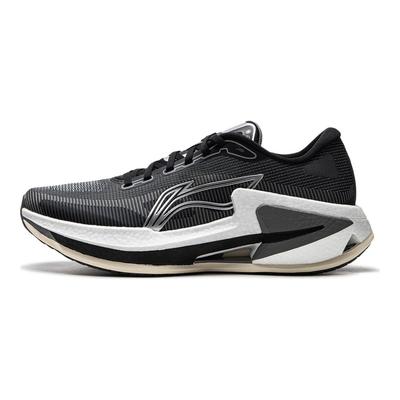 Li Ning Lijun 8 Antidérapant Léger Soutien Stabilité Amorti Respirant Chaussures de Course Basses Homme sneaker Noir Blanc ARZU007-3