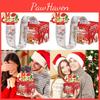 Reindeer Money Christmas Saving Container Gift Packaging Festive Events Supplies