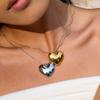 Titanium steel love necklace accessories collarbone chain stainless steel does not fade