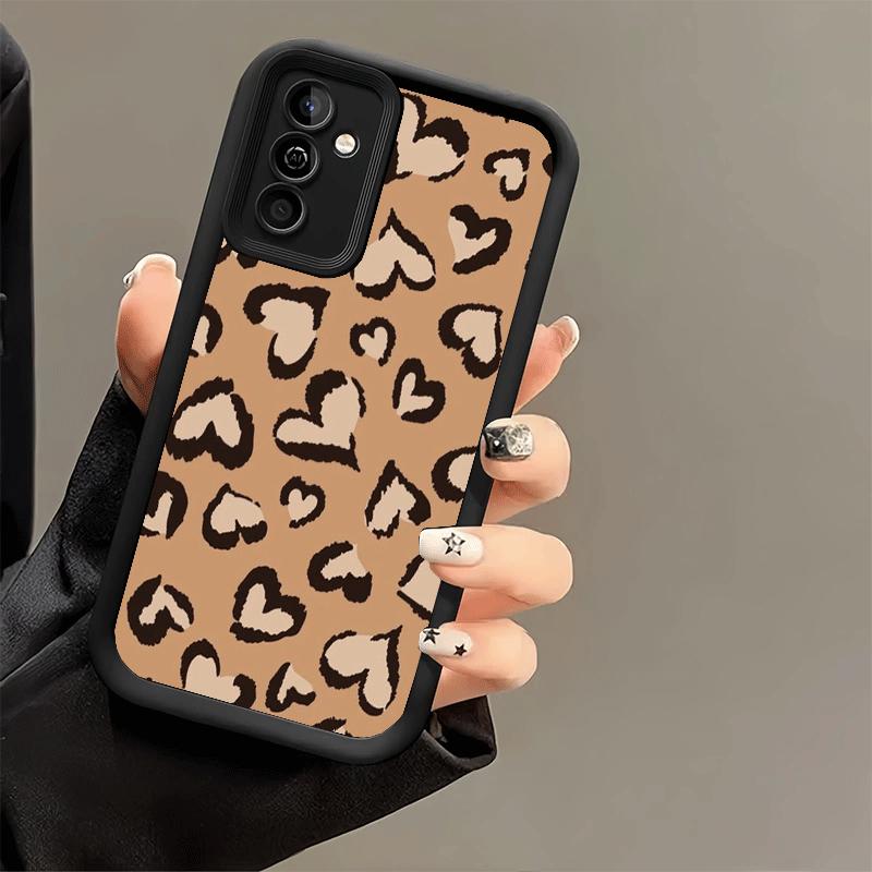 Phone Case for Samsung Galaxy A17 A16 A15 A14 A13 Leopard Print Trend Desgin A56 A36 A26 A55 A35 A25 A54 A34 A24 A53 A33 A23 A07