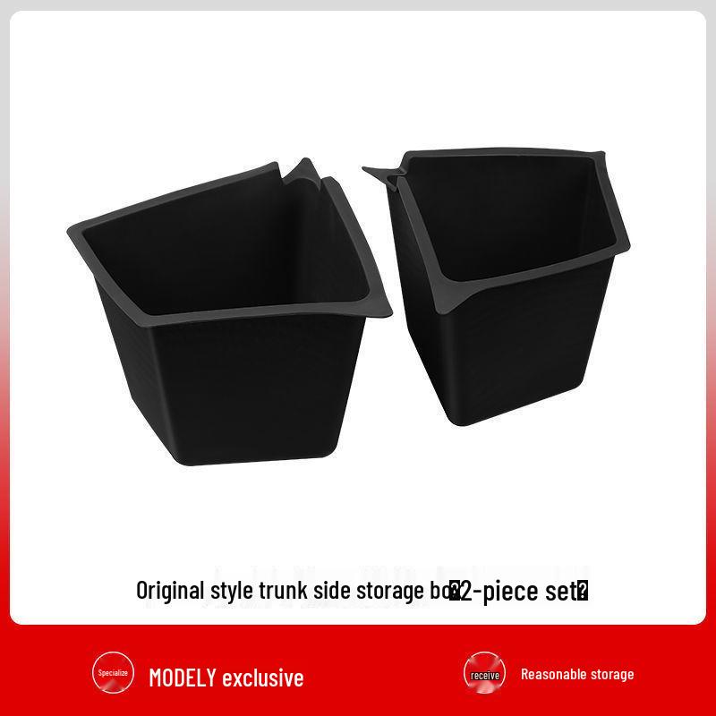 

Tesla Model Y Rear Trunk Storage Box Side Cover Interior Mod.
