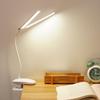 3 Colors LED Clamp Double Head Desk Lamp Touch Dimming Reading Lamp with Clip  School/Office