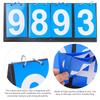 4?Digit Anzeigetafel Sport Wettkampf Punktezähler für Tischtennis Basketball Badminton Blau