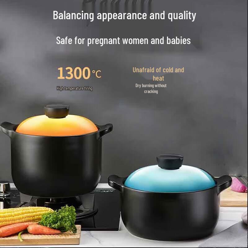 ASD Heat-Resistant Ceramic Soup Pot