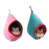 Hangable Hamster Hammock Cage Accessory Small Pet Squirrel Hammock For Enrichment Relaxing Sleeping Indoor Outdoor Tiny Pet