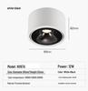 Ultra-Thin Adjustable Anti-Glare Ceiling Spotlight - No Punching Needed