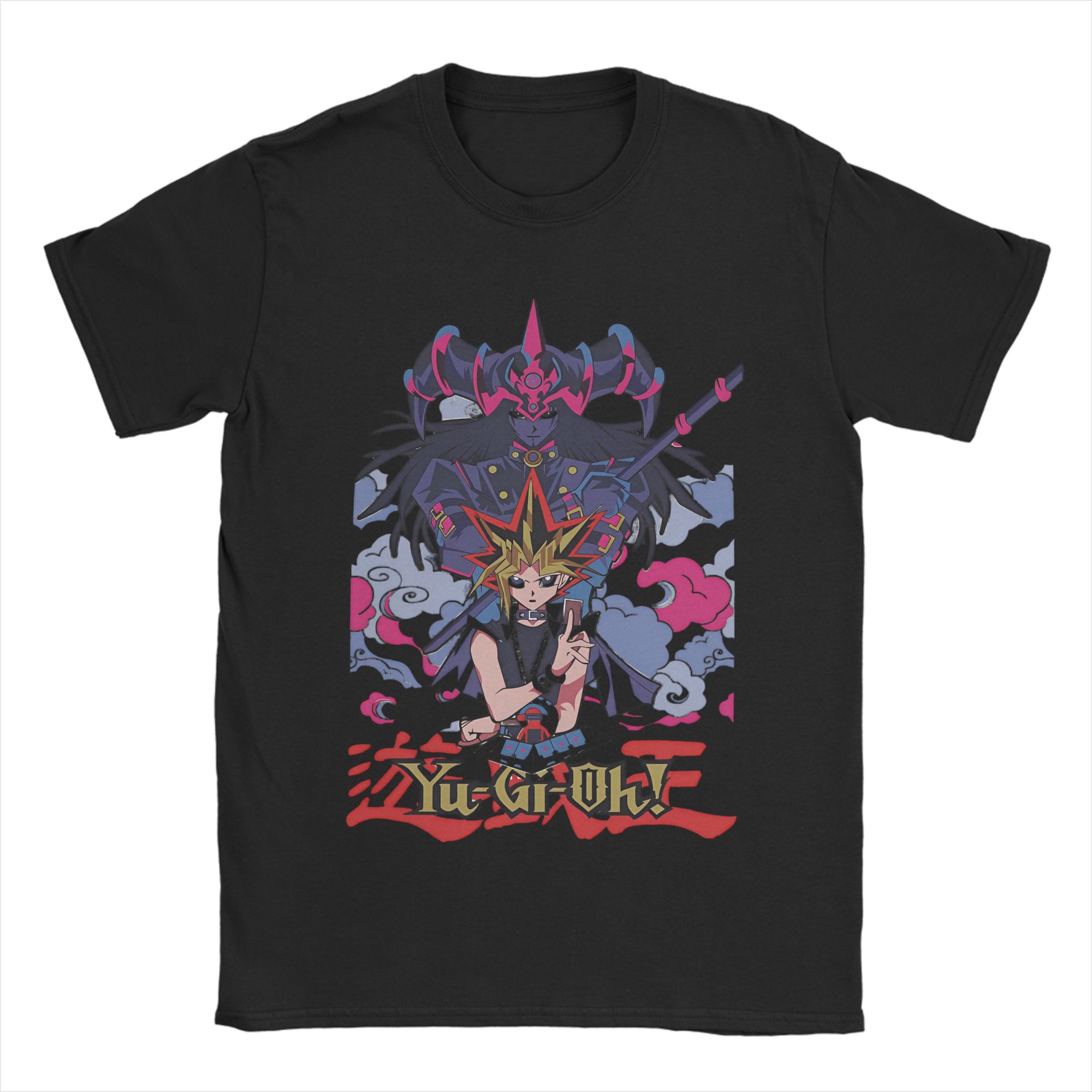 

Men Women Fashion Yu-Gi-Oh Game Yami Yugi T Shirt Tee Cotton T-shirts Clothes 4XL