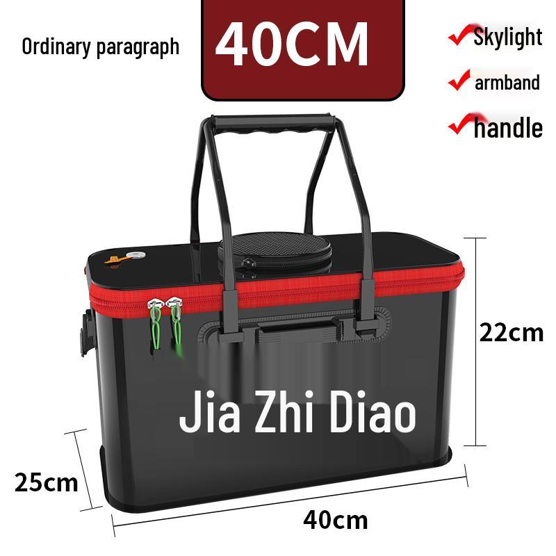 Multi-functional Foldable Fishing Bucket and Fish Protector