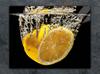TAGLIERE IN VETRO 52x40 LIMONE