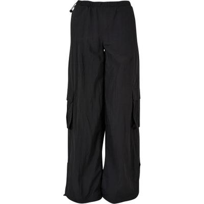 Urban Classics Womens/Ladies Nylon Crinkled Wide Cargo Trousers