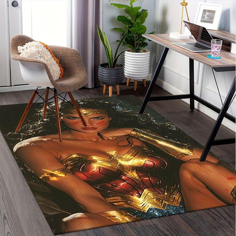 Wonder Woman Costume for Women - Superhero Fancy DressOffice Mat Home Decor Office Rugs LB64