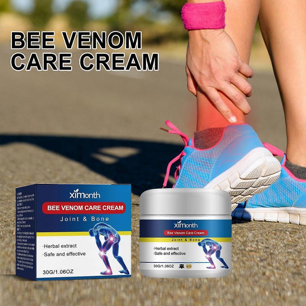 Ximonth Bee Venom Joint Care Balm  Relieves Muscle Soreness And Bone Pain In Hands, Feet, Shoulders, Neck, And Spine