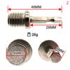 0/14Mm 1/4 Hexagon Connecting Rod Adapter Drill Chuck M10 M14 Connection Rod