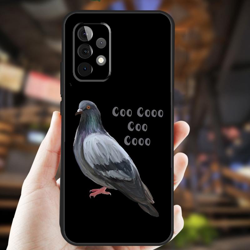 Pigeons Doves Bird Birds Flock Animal For Samsung Galaxy A53 A33 A13 A52 A32 A12 A50 A31 A51 A71 A52S A54 A34 A24 A14 Phone Case