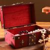 Antique Style Handcrafted Wood Storage Box For Jewelry Organiser And Home Decoration Decorative Case