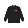 Palace FW21 Chapping Scenery Print Crew Neck Long Sleeve T-Shirt Unisex Tops Black P21LS010