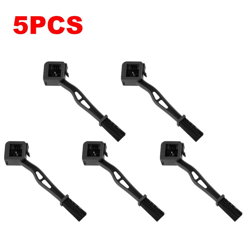 1-5PCS Motorcycle Chain Brush Double Head Road Bike Brush Cleaner Outdoor Scrubber Road Care Tools Motorcycle Maintenance Tool