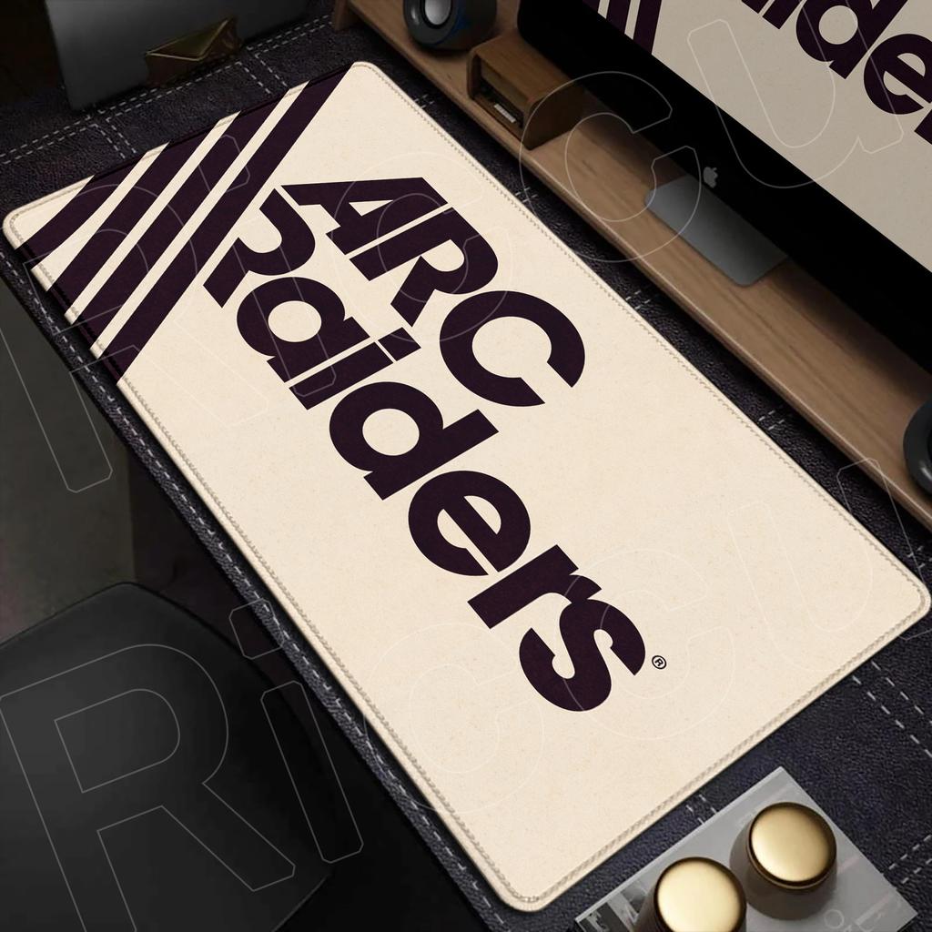 XXL 80x40cm HD A-ARC Raiders Spiel Anime Mauspads Rutschfest Verdickt Große Verriegelungskante Büro Zubehör Gaming Kissen Schreibtischunterlage