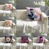My dress up darling Movie Sticky Pillow Case Natural Linen Organic Fabric DoubleSided Printing Sofa Home Decor Cushion Cover