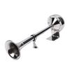 12V Marine Boat Horn 125db Stainless Steel Trumpet Electric Horn for Ship Pickups RV Buses