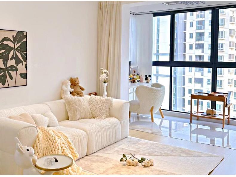 2025 Modern Minimalist Head-Shaking Fan Light for Living Room