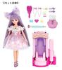 Easy Color Change with Hot Brush and Cool Tank Doll Yumeiro Colorful Change Hair Color Change Salon Set Licca-chan Licca-chan + 2-piece