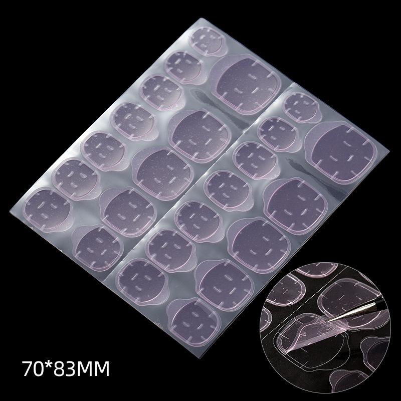 Nail Art Jelly Glue Super Sticky Ultra-Thin Jelly Glue Wearing Nail Kit Powder Glue White Glue Yellow Glue Foot Jelly Glue