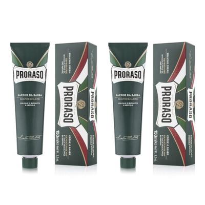 İtalyan Proraso tıraş sonrası tıraş köpüğü tıraş kremi, 2 paket, 150ml