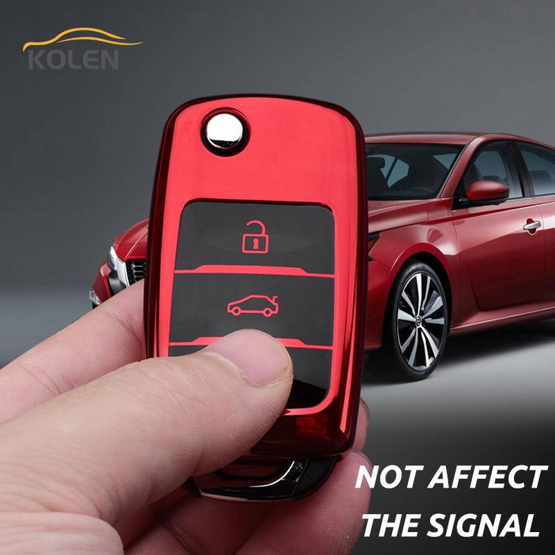 Soft Tpu Car Remote Key Case Cover Protective Shell Fob For Changan Cs15 Cs35 Cs75 Ev E-Star Eado Raeton V3 V5 V7 Accessories