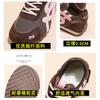 2025 autumn new thick-soled Forrest Gump shoes women's black popular mesh sports jogging shoes casual moral training dad shoes