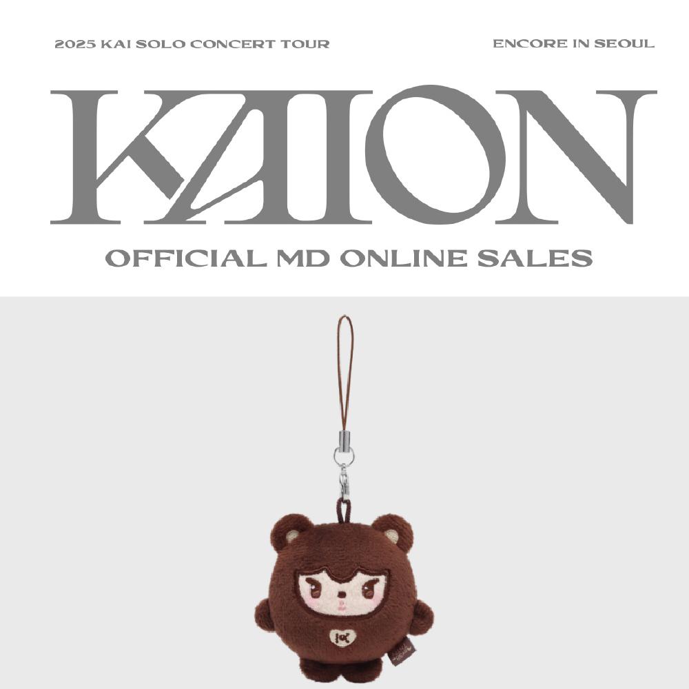 

Предзаказ KAI Сольный концертный тур KAION Encore в Сеуле Мини брелок с мишкой NINI