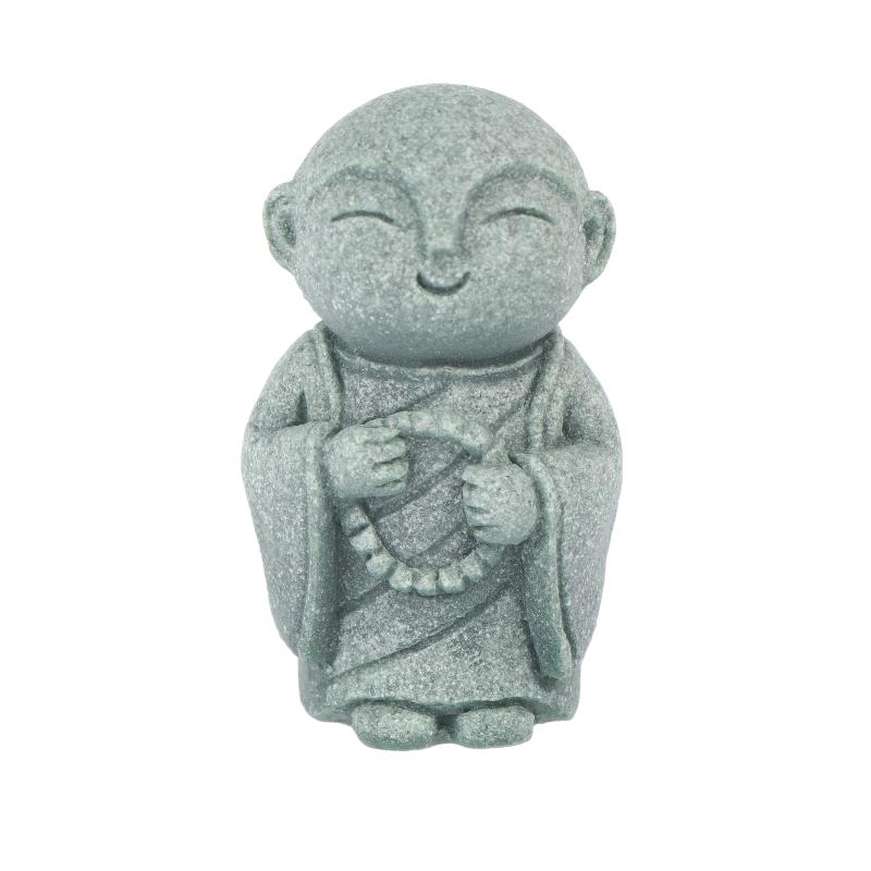 Miniature Statue Zen Style Little Monk Figurine Mini Monks Statue Ornament Aquarium Micro Scene Home Desktop Ornaments