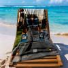 Kw Heavy Trucks Beach Towel Quickdry Soft Microfiber Comfortable Lightweight Portable For Swimmingbeachcamping Travel Beach Accessoriesgym
