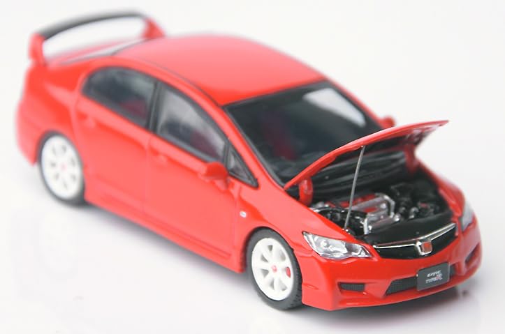 Genesis Company Model 1 Scale Honda Civic Type R Frame Red Finished Model C33321 1/64 (FD2)