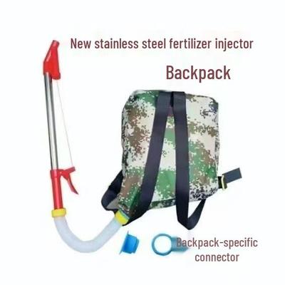 Stainless Steel Manual Corn Fertilizer Applicator for Soil Topdressing and Sidedressing