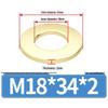 Thickened Round Brass Washer M2-M20