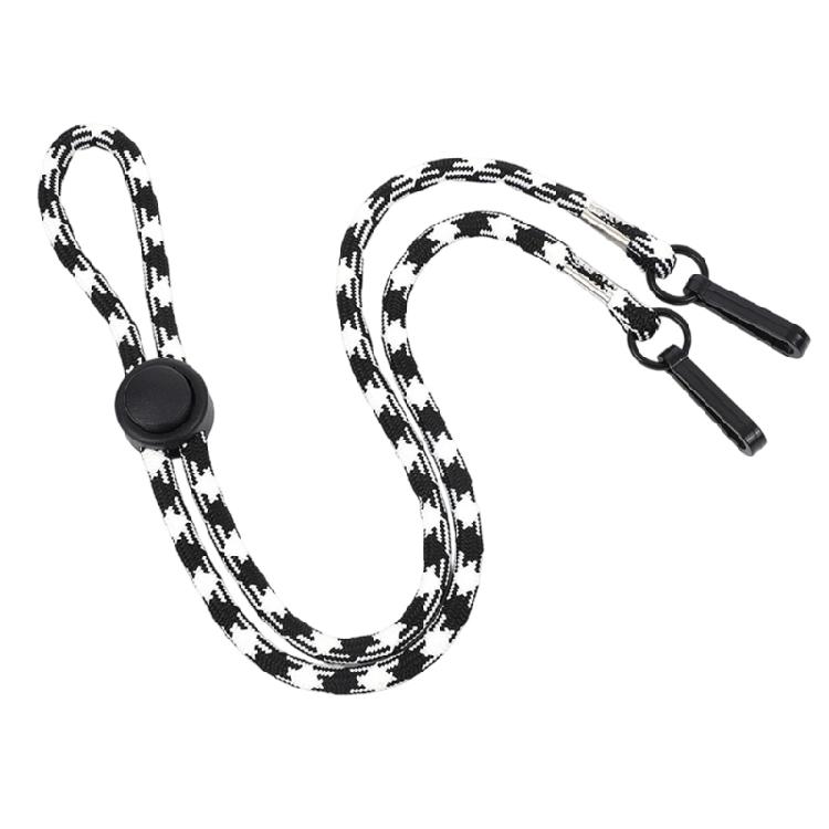 Bucket Hat Retention Cord Braided Chin Strap with Adjustable Cord Lock Double End Clip for DIY Hat Repair, Travel, and Fishing Use
