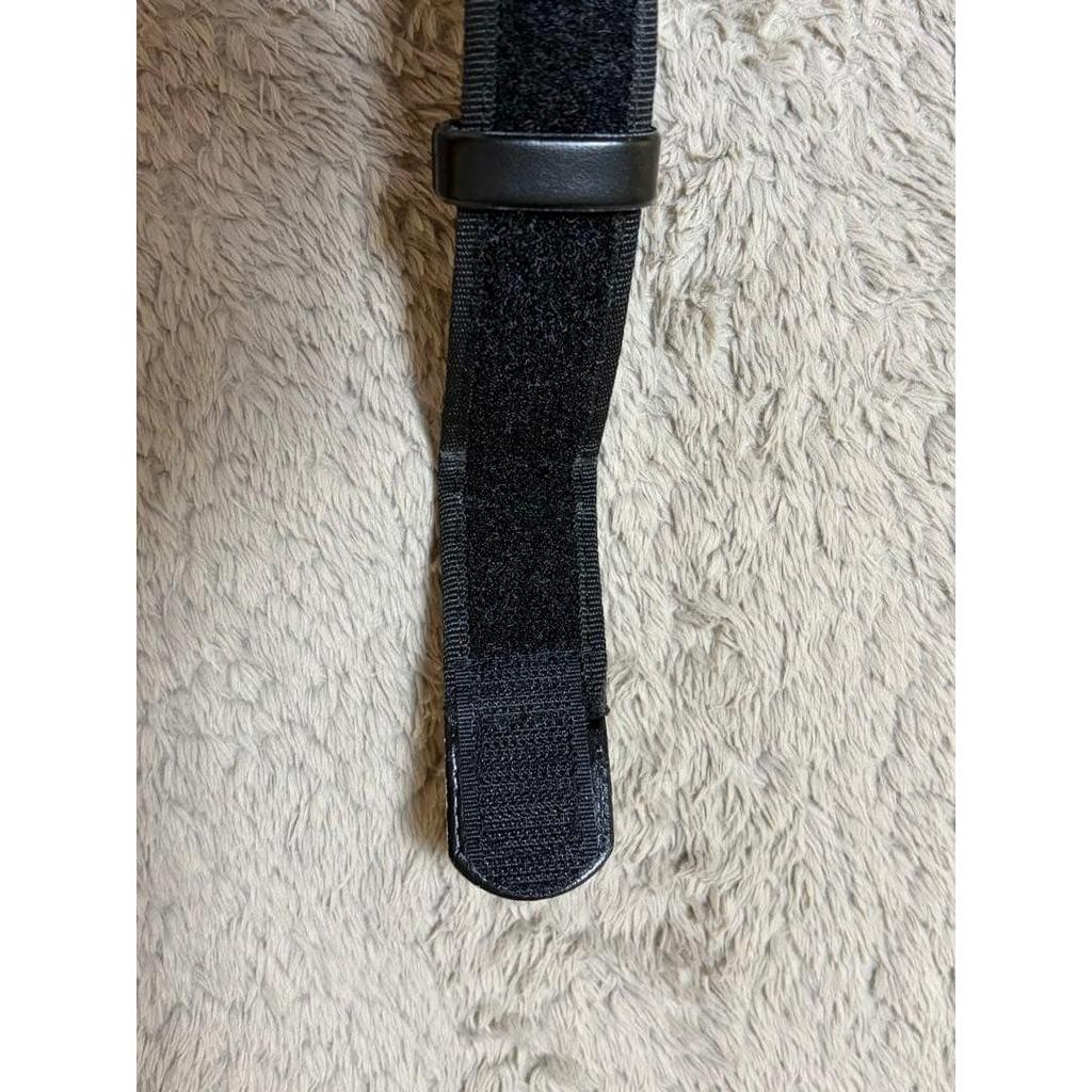 Used Luminox Strap LNS ALL BLACK Velcro Luminox