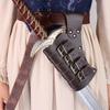 Mittelalterliche Schwertscheide Säbel Krieger Retro-Stil Scheidenscheide Halter Dolch Rapier Scheide Für Cosplay Bühne Party Piraten Frau