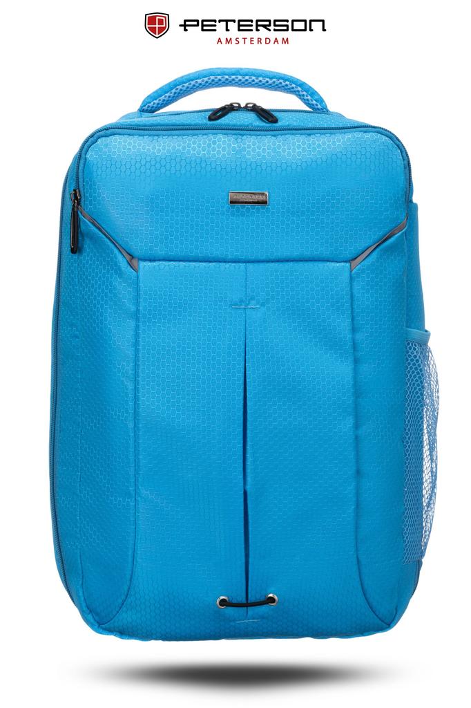 PTN BOCIAN-6446 Blue Travel Backpack